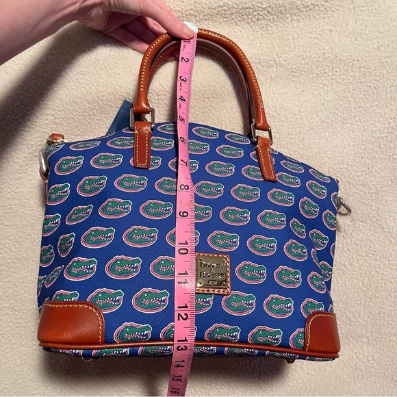 Dooney & Bourke Womens Florida Gators Coated Canvas Convertible Handbag Purse - Picture 15 of 16